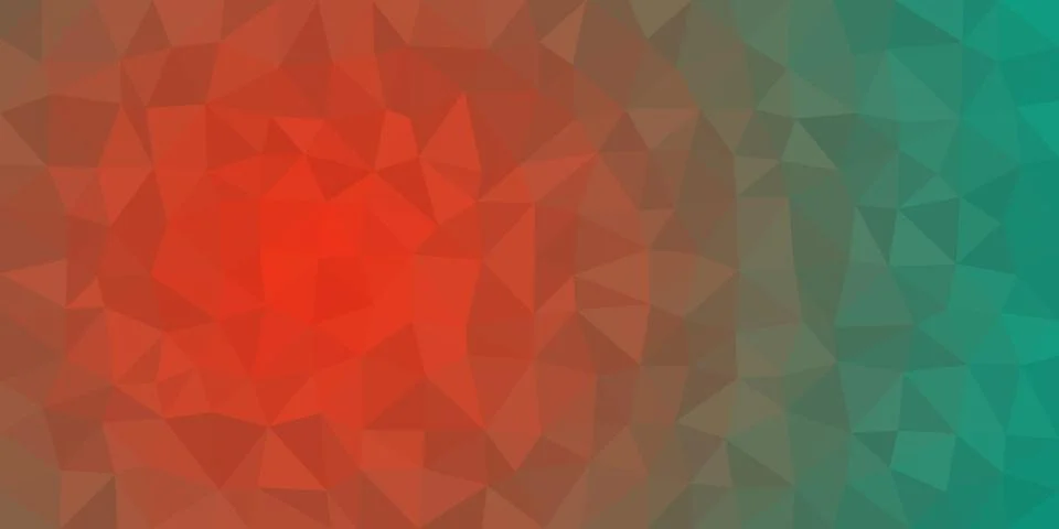 Red Green Low Poly Vector Background Иллюстрация