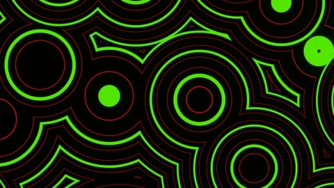 Red-Green Mosaic Background August 2021 H.264 4K Stock Footage 158194937