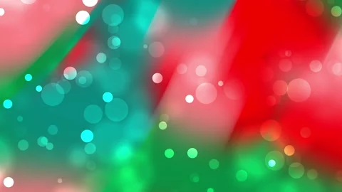 Red green teal blurred backgrounds with bright circles suitable for web banners Stock Footage 294698297