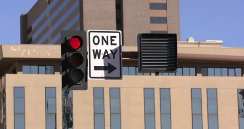 Red to Green Traffic Light Stock Footage 137287782