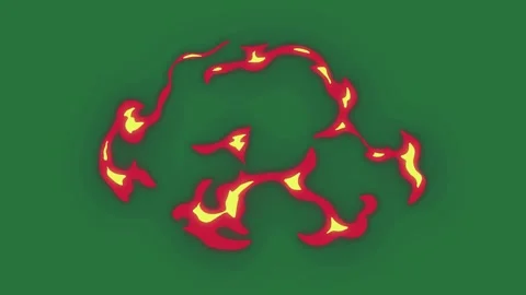 Red, Green, White Screen on Green Screen Background Vídeo Stock 338024190