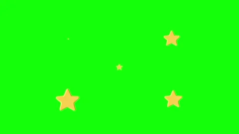 Red, Green, White Star and Screen on Green Screen Background Horizontal 16:9 Vidéo 339348833
