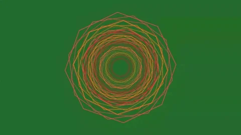 Red, Green, Yellow Circle on Green Screen Background Horizontal 16:9 Stock Footage 339443846