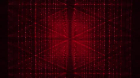 Red grid background Video stock 306969065