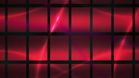 Red grid background with neon lights. Stock Footage 336255926