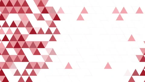 Red grid mosaic background. Creative design templates. Animated ornament Stock Footage 279992265