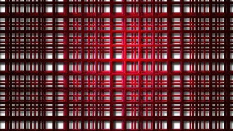 Red grid parallax Stock Footage 95262602