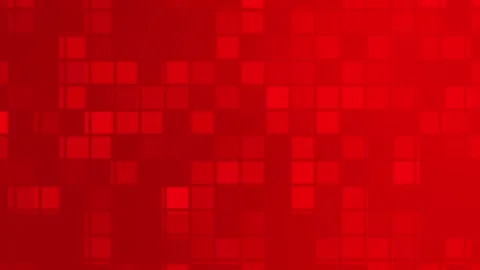 Red Grid Pattern Background Loop. Stock Footage 286427706