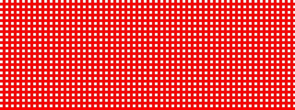 Red grid pattern with white squares, geometric mesh background, repeating r.. 스톡 일러스트