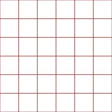 Red Grid White Background Stock Illustration