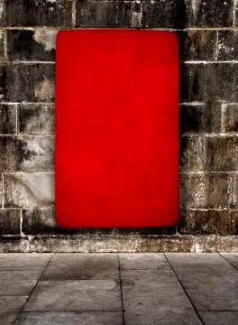 Red grunge background Illustrazione stock