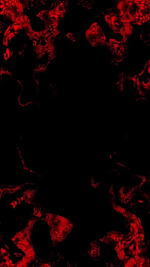 Red grunge on black background Video stock 264151272