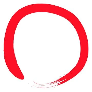 Red grunge circle An image of a red grunge circle Copyright: xZoonar.com/m... Foto stock