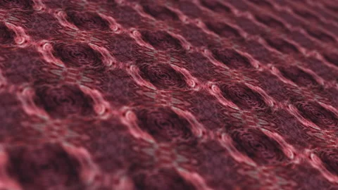 Red grunge circle pattern tile mesh form texture pattern animation Stock Footage 161025520