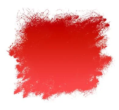 Red grunge paint smear background Stock Illustration