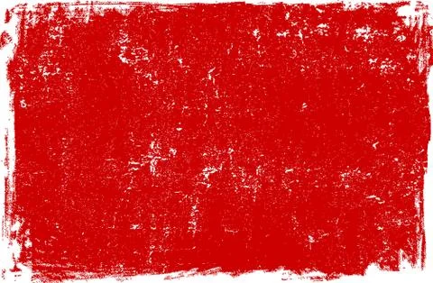 Red grunge scratched background texture Stock Illustration