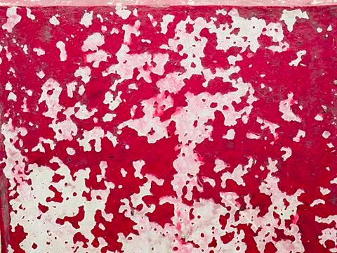 Red grunge texture background, Wall that peels. Stock Photos