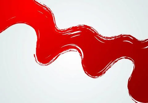 Red grunge vector wave Red grunge abstract wave. Vector design Copyright: ... 스톡 사진