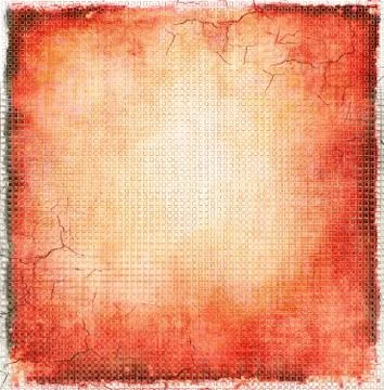 Red grunge wall texture background Stock Illustration