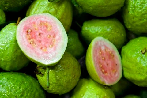 Red guava Stock Photos