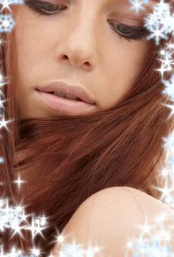 Red hair Stock Illustration