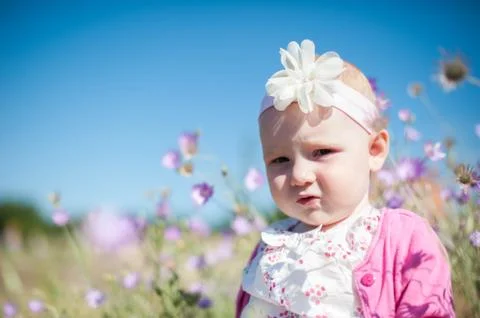 Red-haired babe Stock Photos