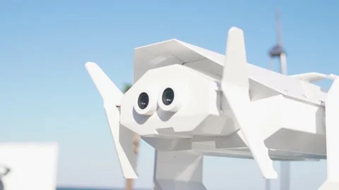 Red-haired guy looking through binoculars Stock-Footage 163411613