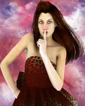 Red Haired Stock Illustration