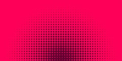 Red halftone dots texture background Stock Illustration
