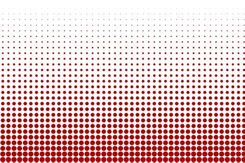 Red halftone gradient dot texture 스톡 일러스트