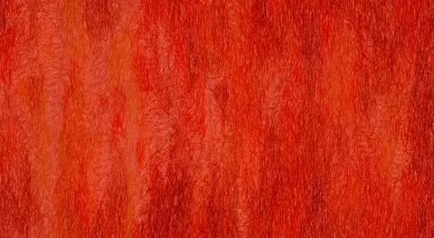 Red hand painted backdrop background. Pencil or watercolor, abstract texture Stock-Illustration