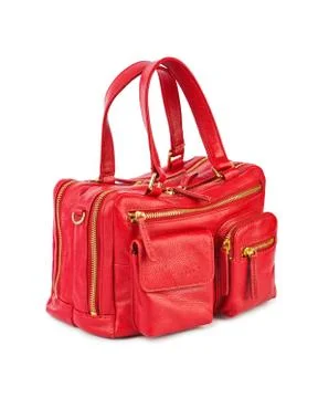Red handbag Stock Photos