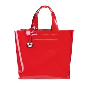 Red handbag Stock Photos