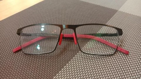 A Red-Handled Glasses Stock Photos