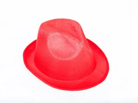 Red hat isolated Stock Photos