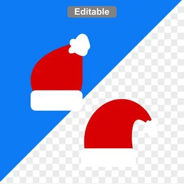 Red hat santa claus Stock Illustration