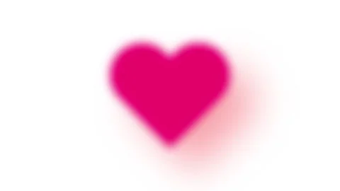 Red Heart 3D beat or pulsating animation Emoji. HD Smiley Emotion Icon Stock Footage 270355846