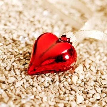 Red heart background Stock Photos