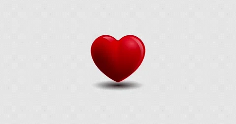 Red Heart Beating Stock Footage 155766659