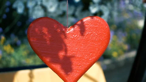 Red heart Stock Footage 86476078