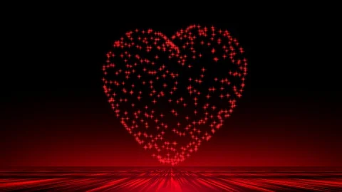 Red Heart Stock Footage 124392487