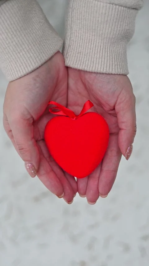 Red heart Stock Footage 297886587