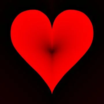 Red heart. Frame for stop motion animation. Number thirteen Stock Illustration