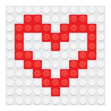 Red heart icon Stock Illustration