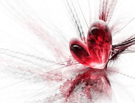 Red heart Stock Illustration