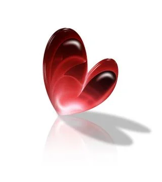 Red heart Stock Illustration
