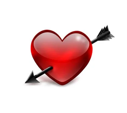 Red heart Stock Illustration