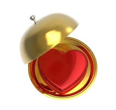Red heart Stock Illustration