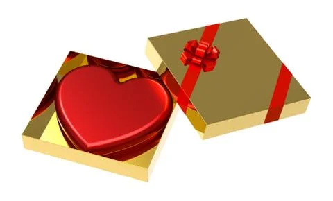 Red heart Stock Illustration