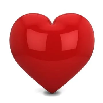 Red heart Stock-Illustration